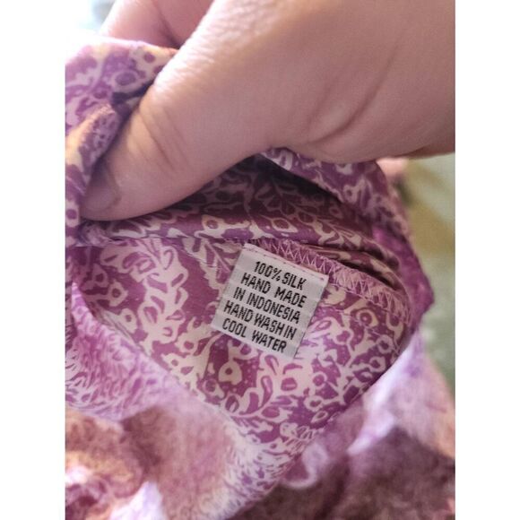 NATALIE MARTIN Sammie Tunic Shirt in Pink floral sz XS - Picture 3 of 4